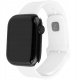 Fixed | Sporty Strap Set for Apple Watch 38/40/41 mm | 160-225 mm | White | Silicone 1