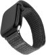 Fixed | Sporty Strap for Apple Watch 42/44/45mm | 160-210 mm | Dark gray | Nylon 2