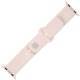 Fixed | Sporty Strap Set for Apple Watch 38/40/41 mm | 160-225 mm | Pink | Silicone 1