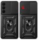 Etui Pancerne do Samsung Galaxy A35 5G (Czarne, Plecki, Armor, Ring, Case) 6