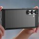 Etui Carbon Case elastyczne silikonowe na Xiaomi 15 Ultra - czarne 5