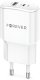 Forever ładowarka sieciowa PD QC TC-01-20AC 1x USB-C 1x USB 20W biała 1