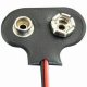 ROSFIX KONEKTOR ADAPTER BATERII 9V DC 2.1/5,5 ZATRZASK BATERIA 9V 2