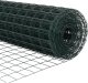 vidaXL Ogrodzenie Euro z 5 słupkami Zielone 1x10 m Stal 2