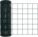 vidaXL Euro Fence Zielony 0.4x50 m Stal 3