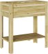 vidaXL Stojak na rośliny 85x46x94 cm drewno sosnowe impregnowane 2