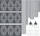 vidaXL Metalowy panel ogrodzeniowy Antracytowy Metal Duży Wzór 5