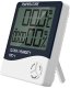 Termometr elektroniczny lcd wew. zegar data alarm 3