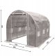 Tunel foliowy szklarnia 2x3,5m szary stelaż 19mm 3