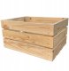 Skrzynka drewniana naturalna dekoracyjna 40x30,5x21cm 1