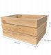 Skrzynka drewniana naturalna dekoracyjna 40x30,5x21cm 2