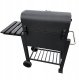 Duży Grill węglowy żeliwny ruszt 113,5x50x107 cm 10