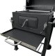Duży Grill węglowy żeliwny ruszt 113,5x50x107 cm 12