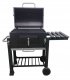 Duży Grill węglowy żeliwny ruszt 113,5x50x107 cm 2
