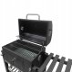 Duży Grill węglowy żeliwny ruszt 113,5x50x107 cm 3