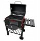 Duży Grill węglowy żeliwny ruszt 113,5x50x107 cm 7