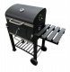 Duży Grill węglowy żeliwny ruszt 113,5x50x107 cm 8