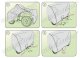 Wodoodporny nieprzemakalny pokrowiec ochronny na Quad L Box + kufer 180-215 cm 5