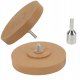 Krążek / Dysk gumowy do usuwania kleju z felg 90mm + adapter na wkrętarkę 1