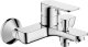 Bathroom faucet with shower connection, ORAS LINEA, short spout, chrome 1