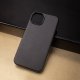Nakładka Mag Leather do iPhone 15 6,1" czarna 11