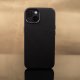Nakładka Mag Leather do iPhone 15 6,1" czarna 10
