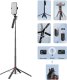Blavec Selfie Stick Aluminium Fusion P09 tripod + pilot 1,8 metra (SSFP09-TRB18) czarny 2