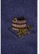 SAUNA HAT WITH BUCKET PIC BLUE COTTON 3