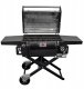 Duży Grill węglowy LUX premium stalowy HEATWAVE z żeliwnym rusztem 139x57x100 cm 1
