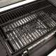 Duży Grill węglowy LUX premium stalowy HEATWAVE z żeliwnym rusztem 139x57x100 cm 12