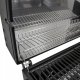 Duży Grill węglowy LUX premium stalowy HEATWAVE z żeliwnym rusztem 139x57x100 cm 13