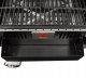 Duży Grill węglowy LUX premium stalowy HEATWAVE z żeliwnym rusztem 139x57x100 cm 15