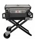 Duży Grill węglowy LUX premium stalowy HEATWAVE z żeliwnym rusztem 139x57x100 cm 1