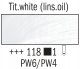 Rembrandt Oil Colour Tube Titanium White (Linseed Oil) 118 1