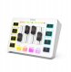 Mikser Fifine Sound Card SC3W biały USB z RGB XLR 2 - kanałowy 13