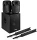Zestaw nagłośnieniowy aktywny 12''700W MX700 2.1 one size 2