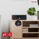 System muzyczny PRATO ALL-IN-ONE USB CD / DAB+ brązowy Audizio one size 13