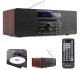 System muzyczny PRATO ALL-IN-ONE USB CD / DAB+ brązowy Audizio one size 18