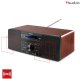 System muzyczny PRATO ALL-IN-ONE USB CD / DAB+ brązowy Audizio one size 9