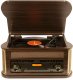 Gramofon Memphis Fenton BT CD DAB+ FM USB brązowy one size 11