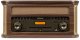 Gramofon Memphis Fenton BT CD DAB+ FM USB brązowy one size 13