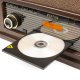 Gramofon Memphis Fenton BT CD DAB+ FM USB brązowy one size 20