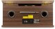 Gramofon Memphis Fenton BT CD DAB+ FM USB brązowy one size 3