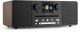 Miniwieża Audizio CD/BT/DAB+/radio internetowe brązowe one size 10