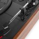 Gramofon RP106W Fenton głośniki USB brązowy one size 22
