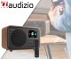 Radio Audizio Radio internetowe WIFI/DAB+/radio FM akumulator Vicenza brązowe one size 2