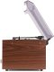 Gramofon retro Frisco Audizio z radiem DAB brązowy one size 15