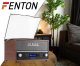 Gramofon retro Frisco Audizio z radiem DAB brązowy one size 3