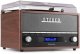 Gramofon retro Frisco Audizio z radiem DAB brązowy one size 4