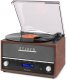 Gramofon retro Frisco Audizio z radiem DAB brązowy one size 8